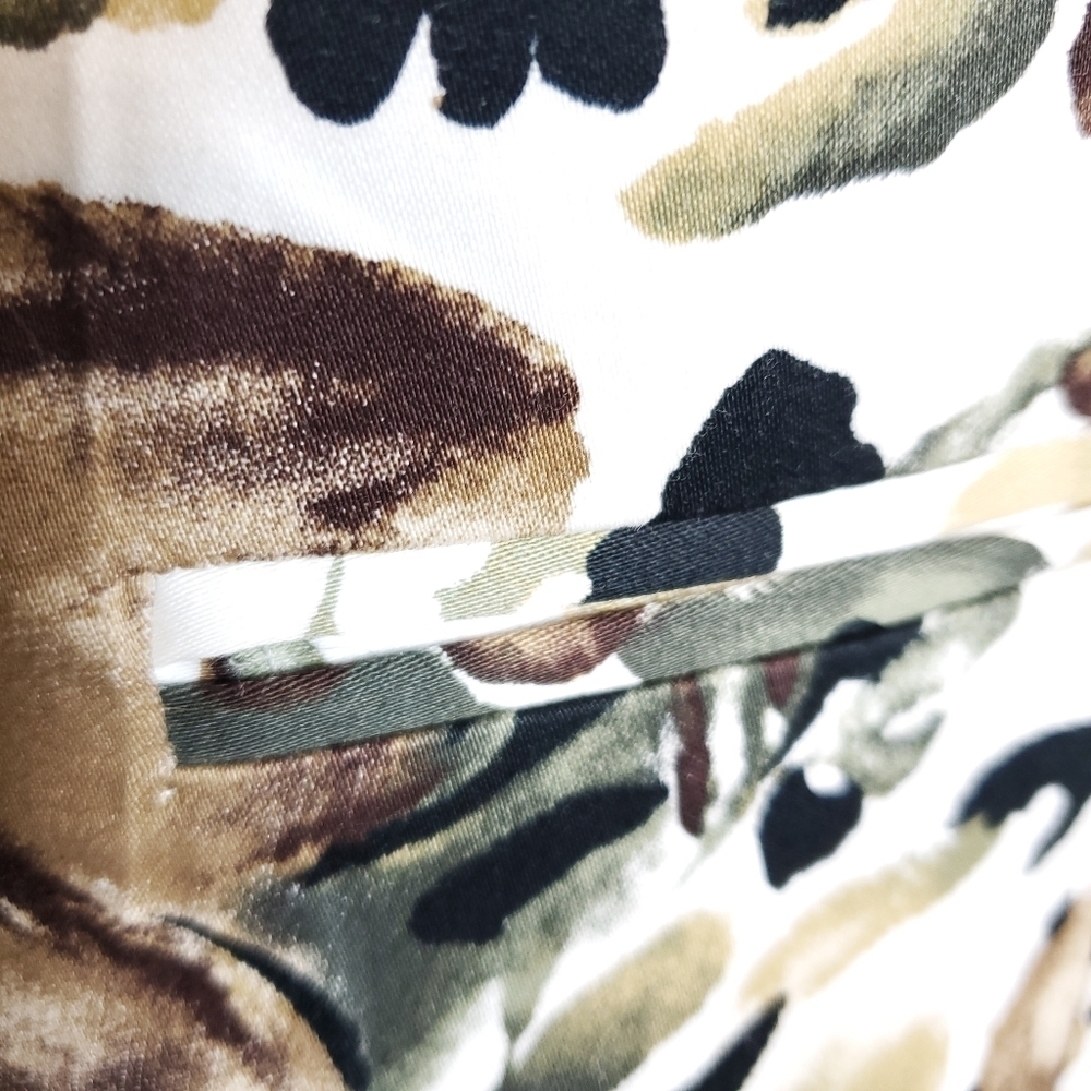 Style Works floral print blazer jacket size 8 - Picture 9 of 12